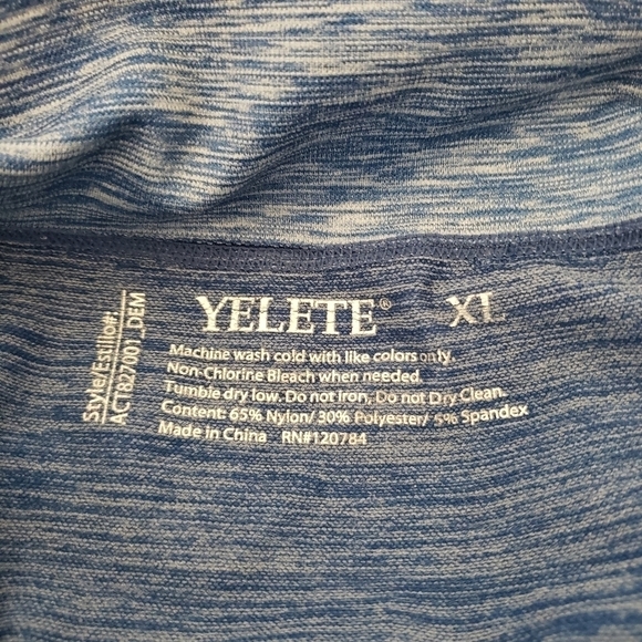 Blue Ombre Women's Leggings - Picture 8 of 9